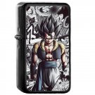 Dragon Ball Z Gogeta Japanese Anime - Oil Windproof Flip Top Black Lighters Briquet Encendedor 11