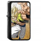 Dragon Ball Z Gogeta Japanese Anime - Oil Windproof Flip Top Black Lighters Briquet Encendedor 15