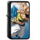 Dragon Ball Z Gogeta Japanese Anime - Oil Windproof Flip Top Black Lighters Briquet Encendedor 16