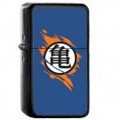 Dragon Ball Z Goku Kame Symbol - Oil Windproof Flip Top Black Lighters Briquet Encendedor 171
