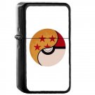 Dragon Ball Z Pokemon Poke Ball - Oil Windproof Flip Top Black Lighters Briquet Encendedor 17