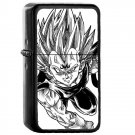 Dragon Ball Z Vegeta Japanese Anime - Oil Windproof Flip Top Black Lighters Briquet Encendedor 17
