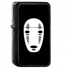 No Face Spirited Away Anime - Oil Windproof Flip Top Black Lighters Briquet Encendedor 17