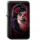 0 Day of The Dead Mexico Mexican - Oil Windproof Flip Top Black Lighters Briquet Encendedor 2