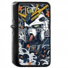 0 Nu Gundam Japanese Japan Anime - Oil Windproof Flip Top Black Lighters Briquet Encendedor 2