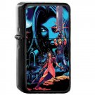 1 Final Fantasy Vii - Oil Windproof Flip Top Black Lighters Briquet Encendedor 2