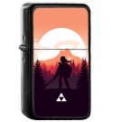2 The Legend of Zelda - Oil Windproof Flip Top Black Lighters Briquet Encendedor 2