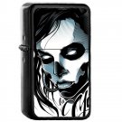 5 La Muerte Mexico Mexican - Oil Windproof Flip Top Black Lighters Briquet Encendedor 2