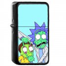 6 Rick and Morty Zombies Zombi - Oil Windproof Flip Top Black Lighters Briquet Encendedor 2
