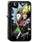 7 Rick and Morty - Oil Windproof Flip Top Black Lighters Briquet Encendedor 2