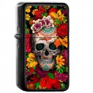 5 Day of The Dead Mexico Mexican - Oil Windproof Flip Top Black Lighters Briquet Encendedor 2