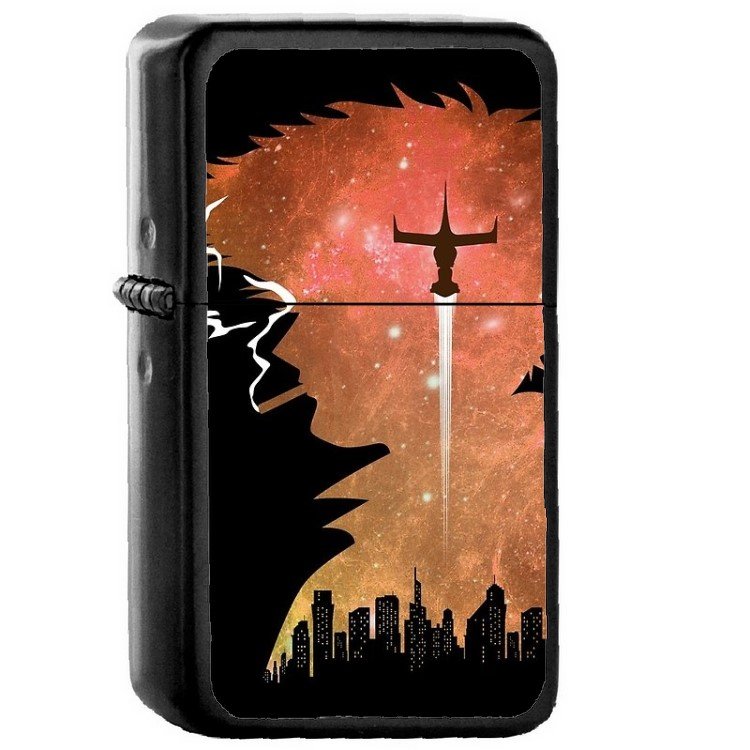 6 See You Space Cowboy Bebop - Oil Windproof Flip Top Black Lighters Briquet Encendedor 2