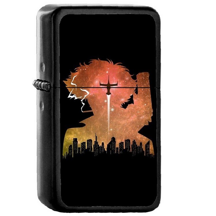 7 See You Space Cowboy Bebop - Oil Windproof Flip Top Black Lighters Briquet Encendedor 2