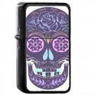 8 Day of The Dead Mexico Mexican - Oil Windproof Flip Top Black Lighters Briquet Encendedor 2