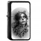 9 Day of The Dead Mexico Mexican - Oil Windproof Flip Top Black Lighters Briquet Encendedor 2