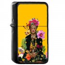9 Frida Kahlo - Oil Windproof Flip Top Black Lighters Briquet Encendedor 2