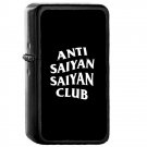 Anti Saiyan Saiyan Club - Oil Windproof Flip Top Black Lighters Briquet Encendedor 2