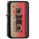 Awesome Mix - Oil Windproof Flip Top Black Lighters Briquet Encendedor 2