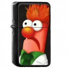 Beaker - Oil Windproof Flip Top Black Lighters Briquet Encendedor 2