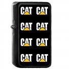 Caterpillar CAT - Oil Windproof Flip Top Black Lighters Briquet Encendedor 2