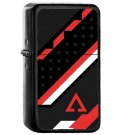 CS GO - Oil Windproof Flip Top Black Lighters Briquet Encendedor 2