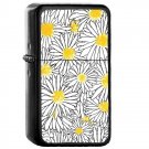 Daisy - Oil Windproof Flip Top Black Lighters Briquet Encendedor 2