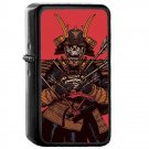 Dead Samurai - Oil Windproof Flip Top Black Lighters Briquet Encendedor 2