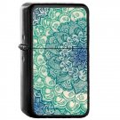 Emerald Doodle - Oil Windproof Flip Top Black Lighters Briquet Encendedor 2