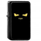 Fendi - Oil Windproof Flip Top Black Lighters Briquet Encendedor 2