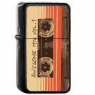Galactic Soundtrack - Oil Windproof Flip Top Black Lighters Briquet Encendedor 2