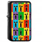 Greyhound Semaphore - Oil Windproof Flip Top Black Lighters Briquet Encendedor 2
