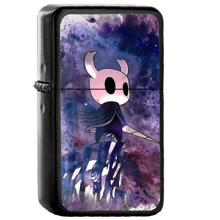 Hollow Knight - Oil Windproof Flip Top Black Lighters Briquet Encendedor 2