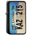 KAZ 2Y5 Supernatural - Oil Windproof Flip Top Black Lighters Briquet Encendedor 2