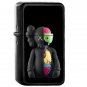 Kaws - Oil Windproof Flip Top Black Lighters Briquet Encendedor 2