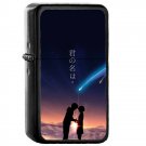 Kimi No Na Wa Japanese - Oil Windproof Flip Top Black Lighters Briquet Encendedor 2