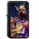 Lebron Lakers - Oil Windproof Flip Top Black Lighters Briquet Encendedor 2