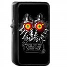 Majoras Mask - Oil Windproof Flip Top Black Lighters Briquet Encendedor 2