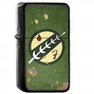 Mandalorian Star Wars Green - Oil Windproof Flip Top Black Lighters Briquet Encendedor 2