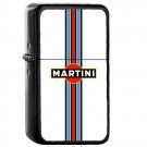 Martini Racing Lines - Oil Windproof Flip Top Black Lighters Briquet Encendedor 2