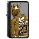 Micheal Air Jordan 23 Basketball - Oil Windproof Flip Top Black Lighters Briquet Encendedor 2