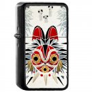 Mononoke Princess Anime - Oil Windproof Flip Top Black Lighters Briquet Encendedor 2