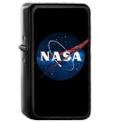 NASA Logo Star Black - Oil Windproof Flip Top Black Lighters Briquet Encendedor 2