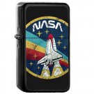 NASA Vintage Plane - Oil Windproof Flip Top Black Lighters Briquet Encendedor 2
