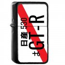 Nissan GTR Japanese - Oil Windproof Flip Top Black Lighters Briquet Encendedor 2