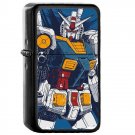 Anime Nu Gundam Japanese Japan - Oil Windproof Flip Top Black Lighters Briquet Encendedor 2