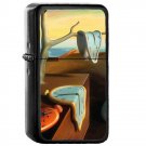 Persistence of Memory - Oil Windproof Flip Top Black Lighters Briquet Encendedor 2