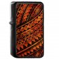 Polynesian Mix - Oil Windproof Flip Top Black Lighters Briquet Encendedor 2