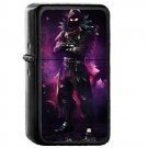 Raven Skin - Oil Windproof Flip Top Black Lighters Briquet Encendedor 2