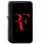 RF Roger Federer - Oil Windproof Flip Top Black Lighters Briquet Encendedor 2