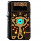 Slate - Oil Windproof Flip Top Black Lighters Briquet Encendedor 2